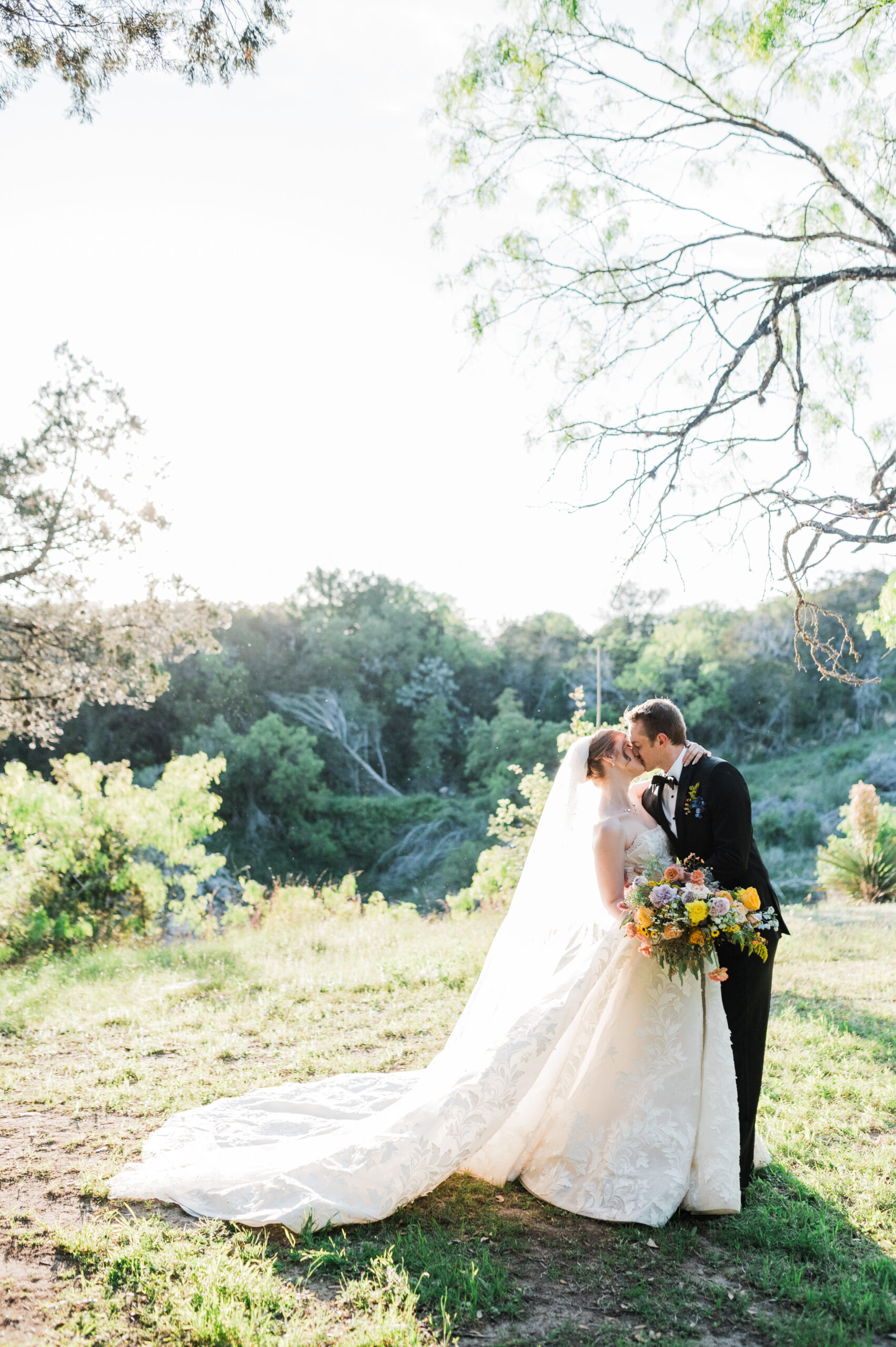 A Wedding Like a Mullet: Timeless Elegance Up Front, Party Vibes in the Back! | The Retreat at Balcones Springs in Marble Falls, TX