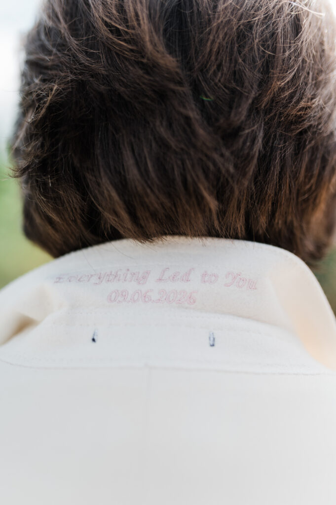 Wedding day details at Prospect House ahead of Valerie and Will's Austin wedding