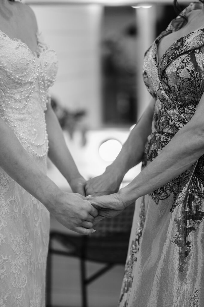 Valerie's wedding morning at Prospect House, captured by her Austin wedding photographer