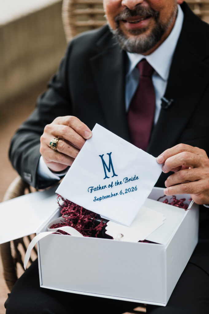 A heartfelt first look at a romantic Prospect House wedding in Austin, Texas
