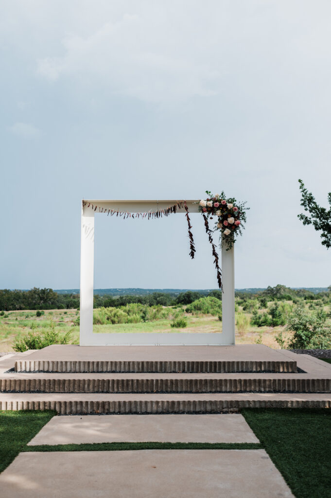 Valerie and Will exchanging vows at their Prospect House wedding ceremony