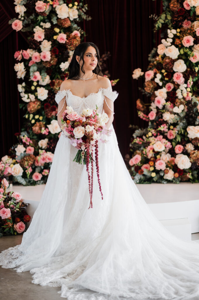 Family and wedding party portraits at a Prospect House wedding in Austin