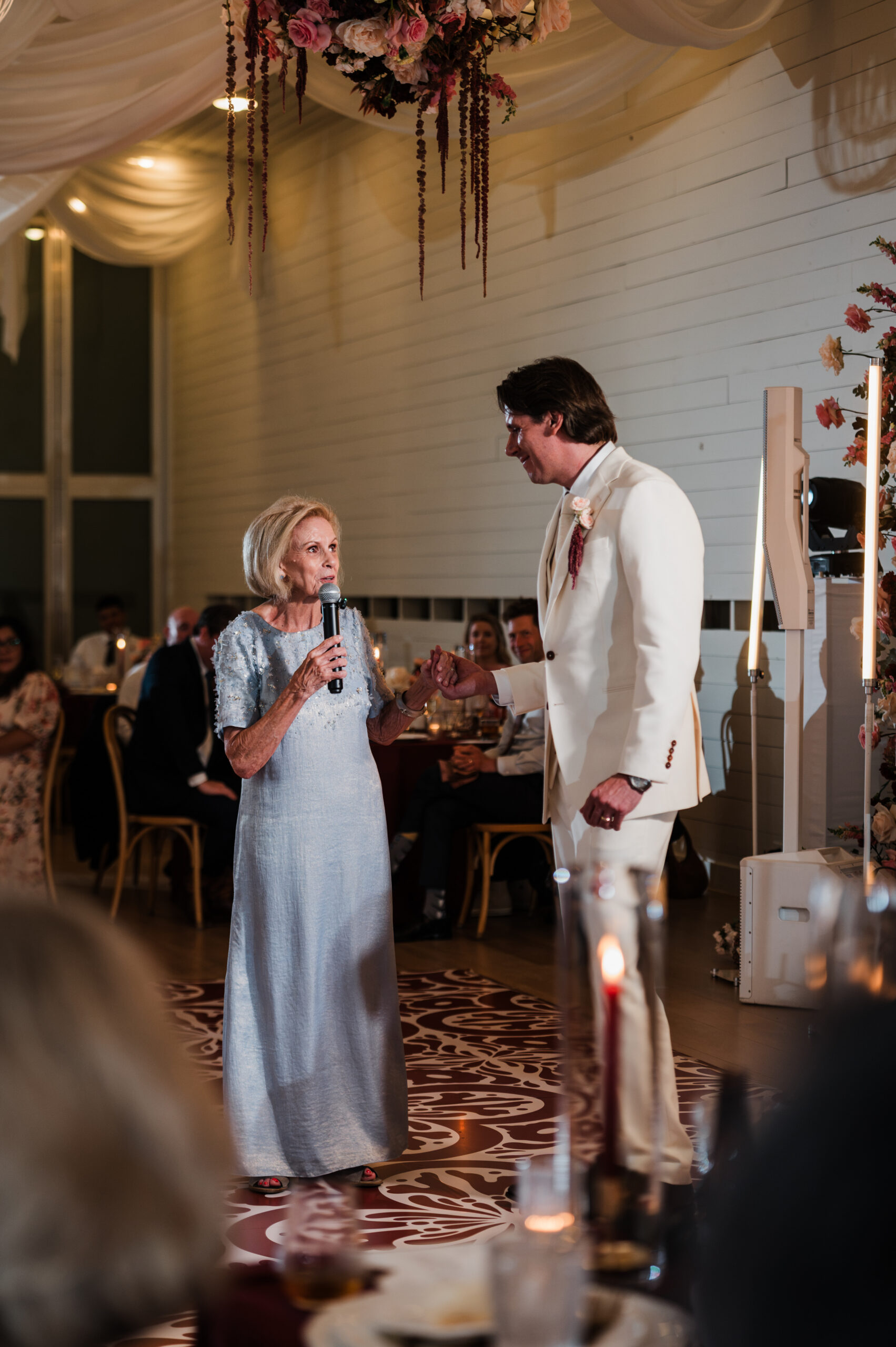 Golden hour wedding portraits after a romantic Prospect House wedding