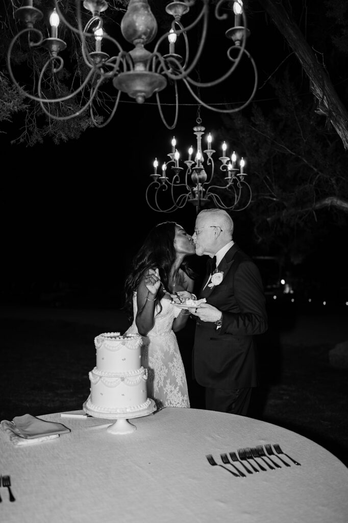Quiana and David's first dance and reception party at Jacob's Well Vineyard in Wimberley, TX