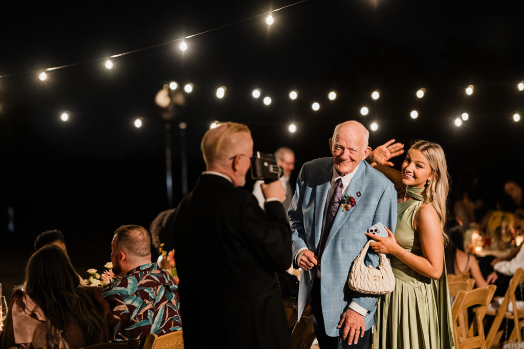 Quiana and David's first dance and reception party at Jacob's Well Vineyard in Wimberley, TX