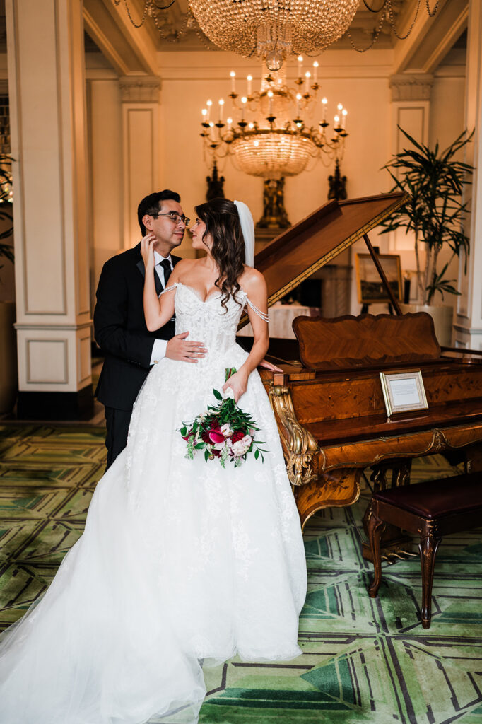 Chloe and Jesus wedding at The St. Anthony Hotel in San Antonio, TX