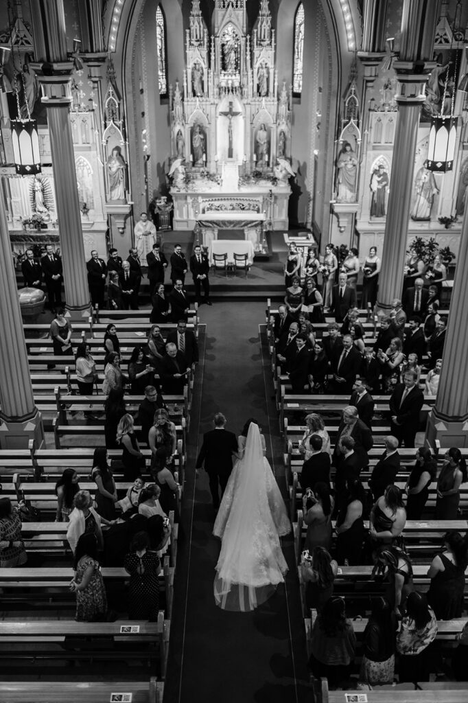 Chloe and Jesus wedding at St. Joseph Catholic Church in San Antonio, TX