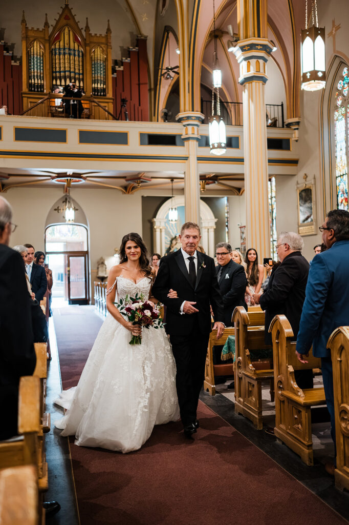 Chloe and Jesus wedding at St. Joseph Catholic Church in San Antonio, TX