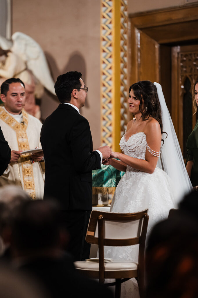 Chloe and Jesus wedding at St. Joseph Catholic Church in San Antonio, TX