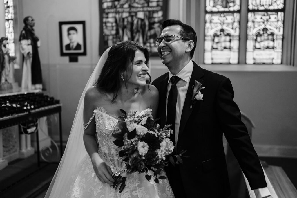 Chloe and Jesus wedding at St. Joseph Catholic Church in San Antonio, TX