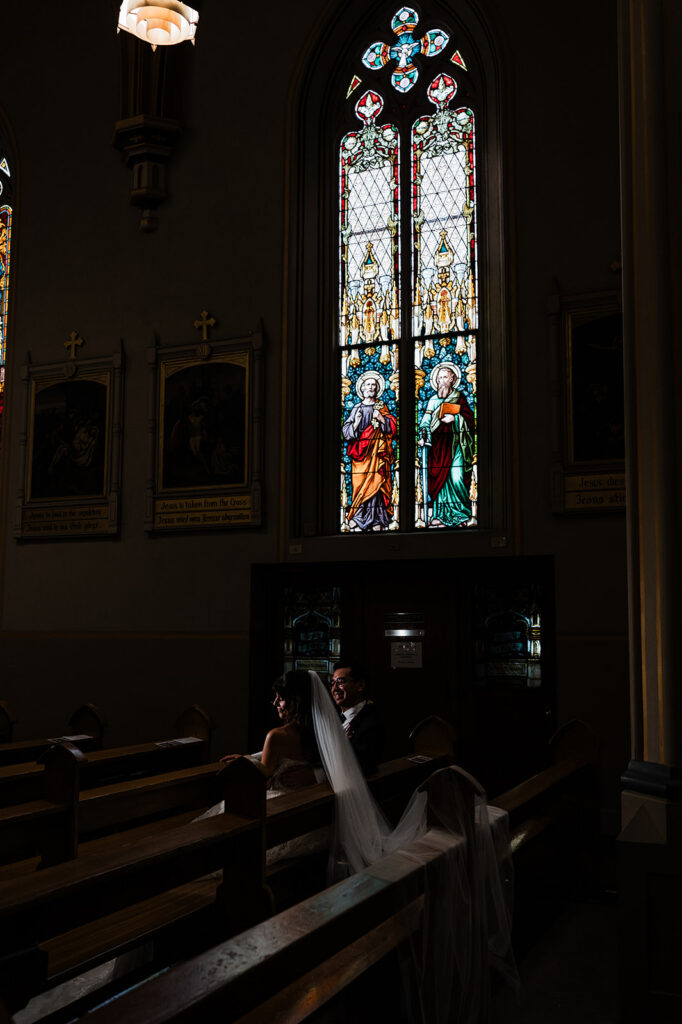 Chloe and Jesus wedding at St. Joseph Catholic Church in San Antonio, TX